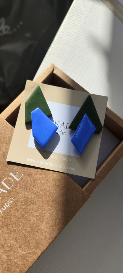 PACA verde oliva y azul intenso