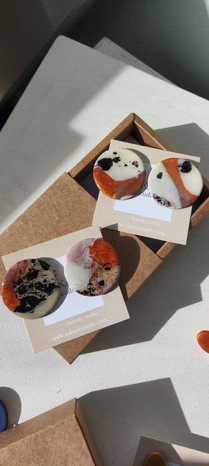 NOAH maxi degradado crudo, cobre, choco y negro.