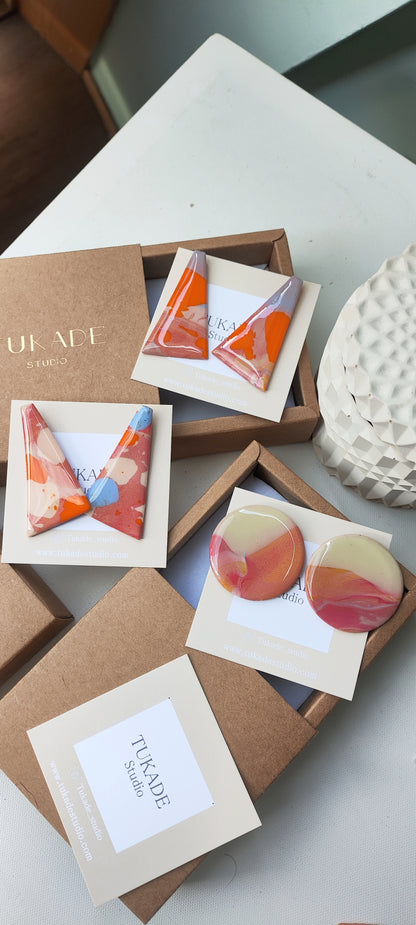 NOAH maxi degradado beige, cobre y rosa.