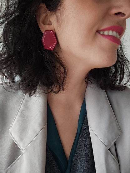 ONNA burdeos acabado brillo