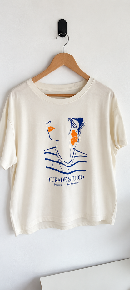 Camiseta Casiopea - Crudo natural