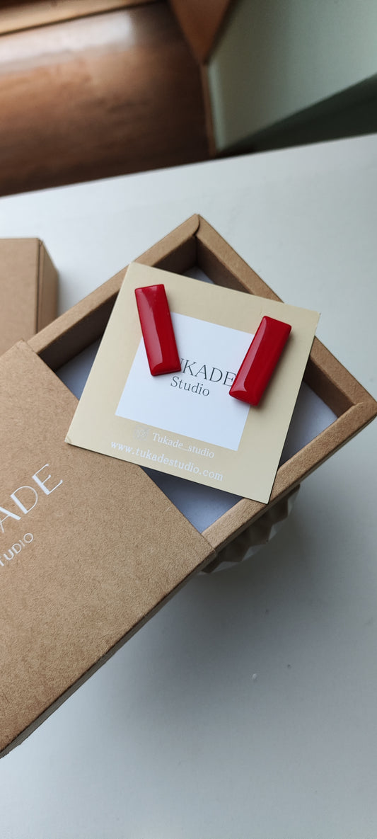 MIKA mini rojo brillo