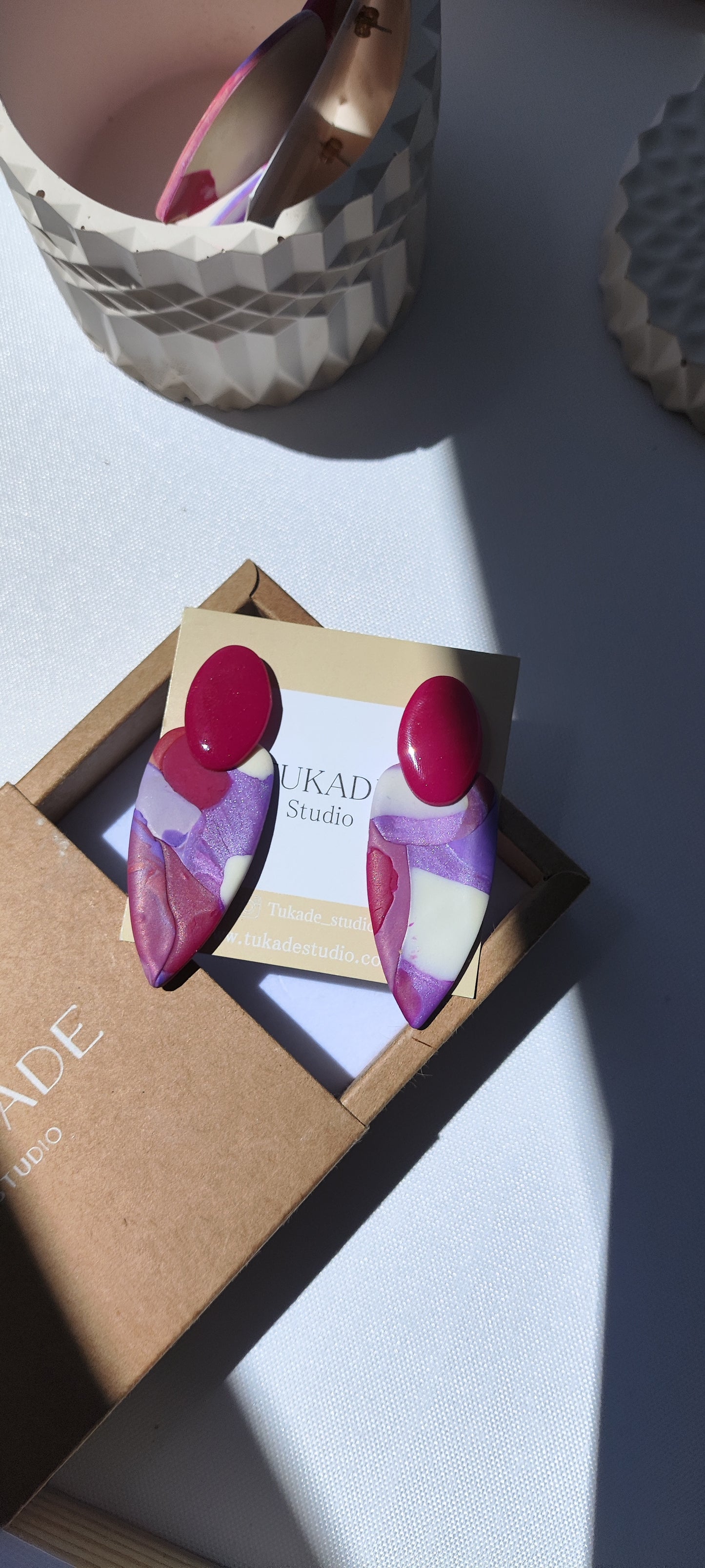 MACA degradado colores lila, magenta, morado, crudo