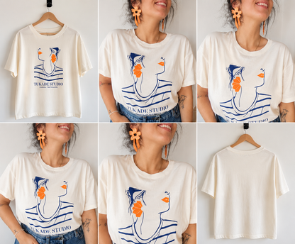 Camiseta Casiopea - Crudo natural