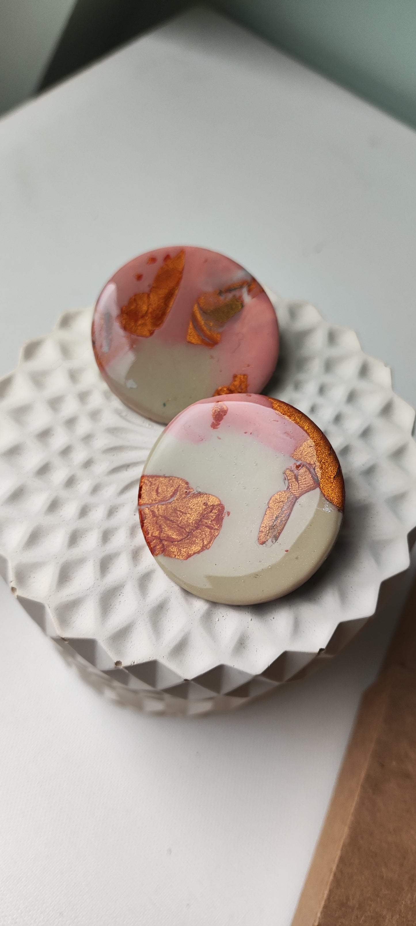 NOAH maxi degradado beige, cobre, rosa.