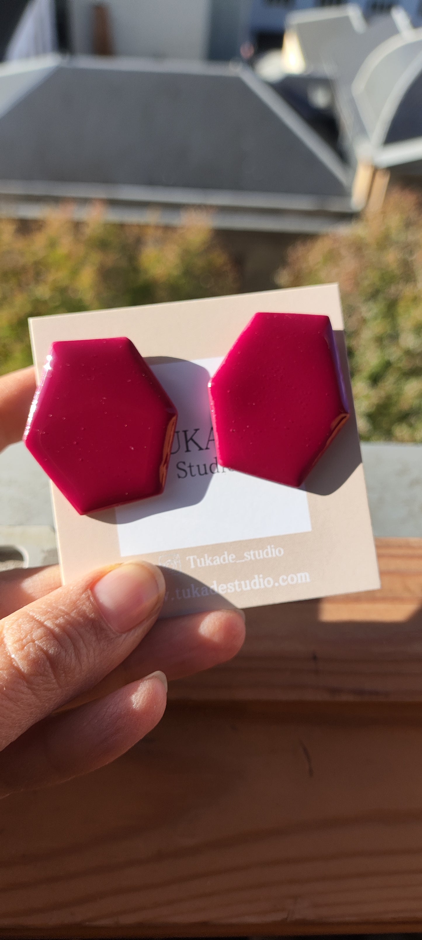 ONNA burdeos acabado brillo