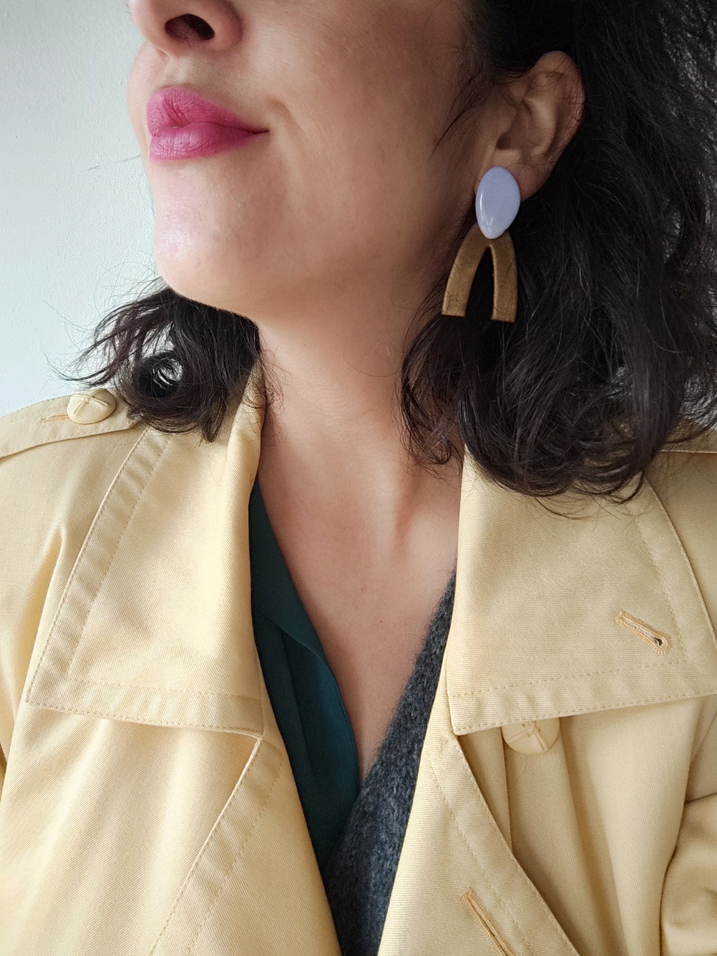 SIMONA bronce y lila