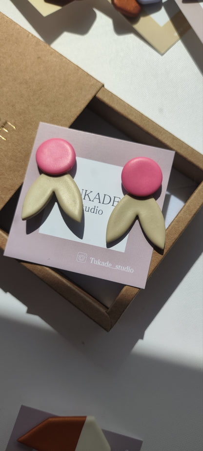 LUPE beige y rosa