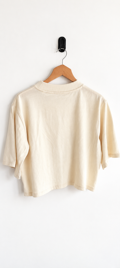 Camiseta Lupita - color natural jaspeado