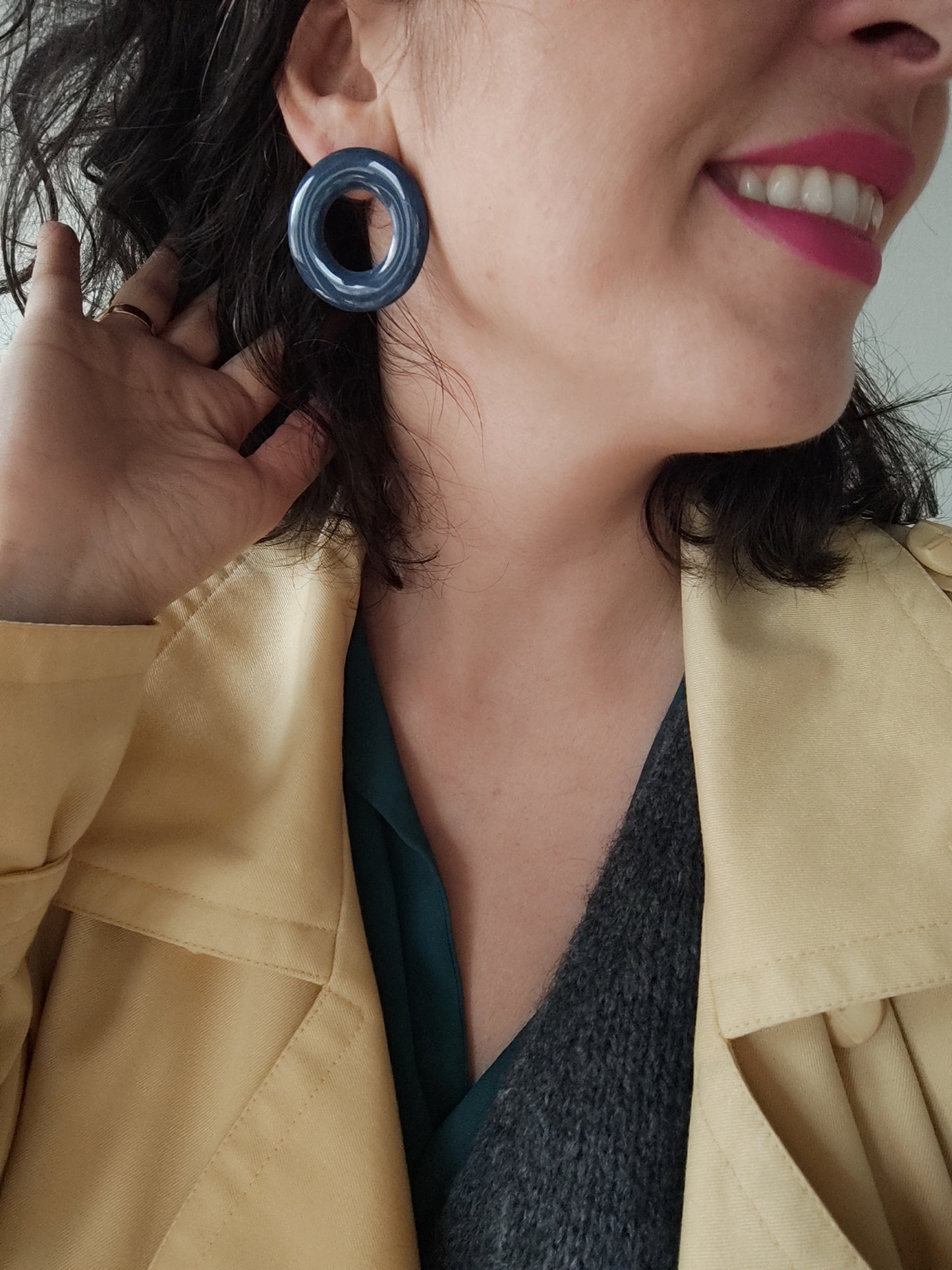 DORA azul noche o beige brillo