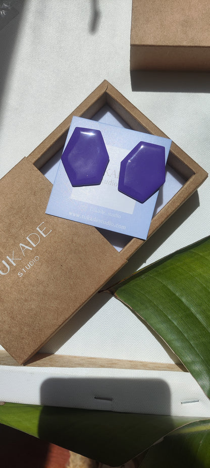 ONNA morado violeta brillo