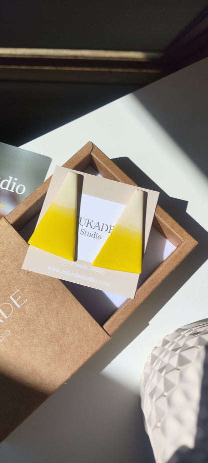 CÁNDIDA degradado amarillo crudo