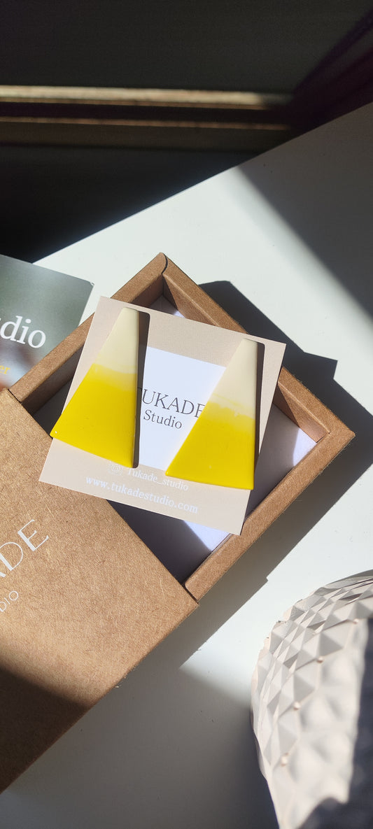CÁNDIDA degradado amarillo crudo