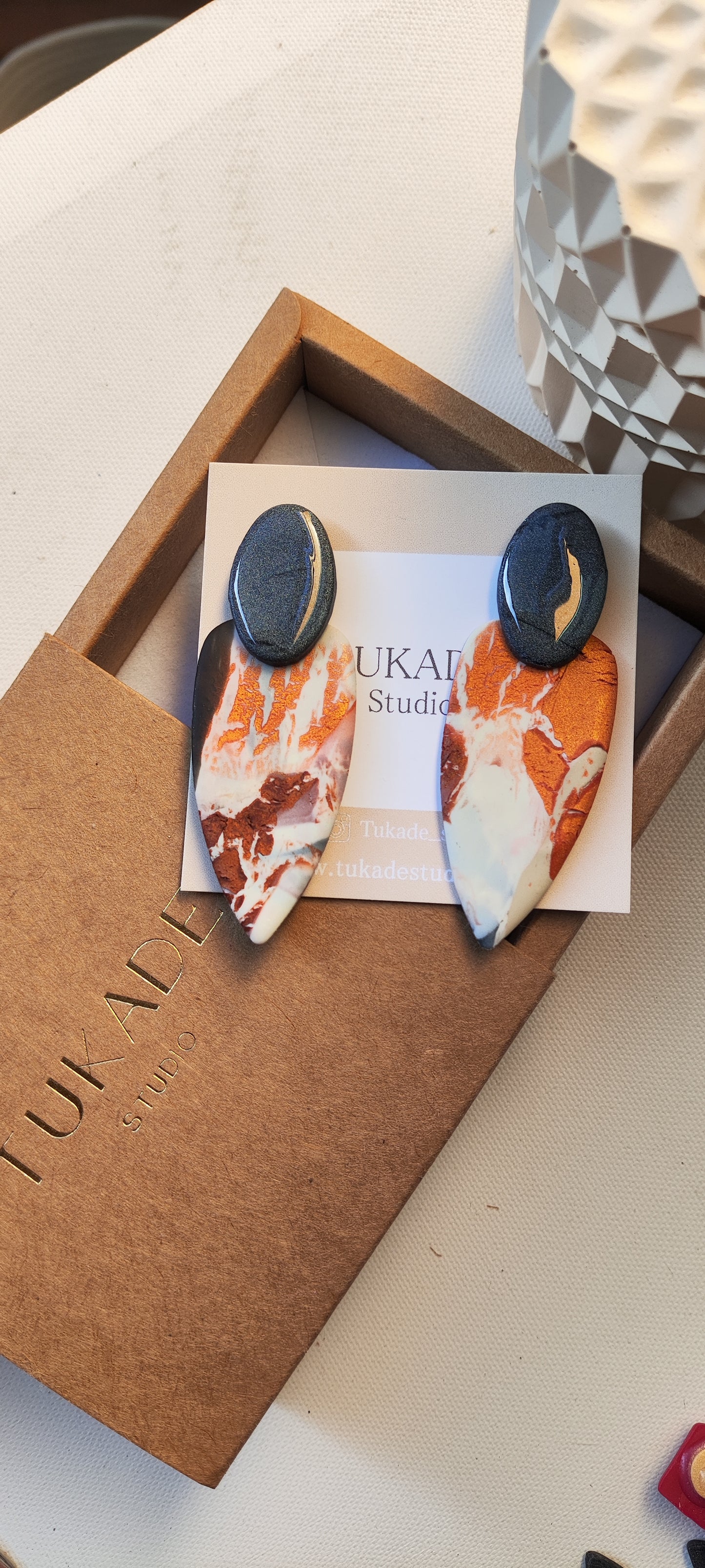 MACA cobre, crudo, negro degradado