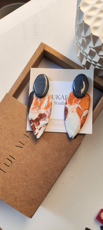 MACA cobre, crudo, negro degradado