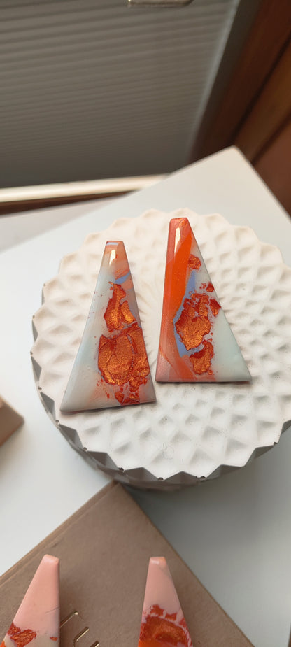 CÁNDIDA multicolor naranja, salmón