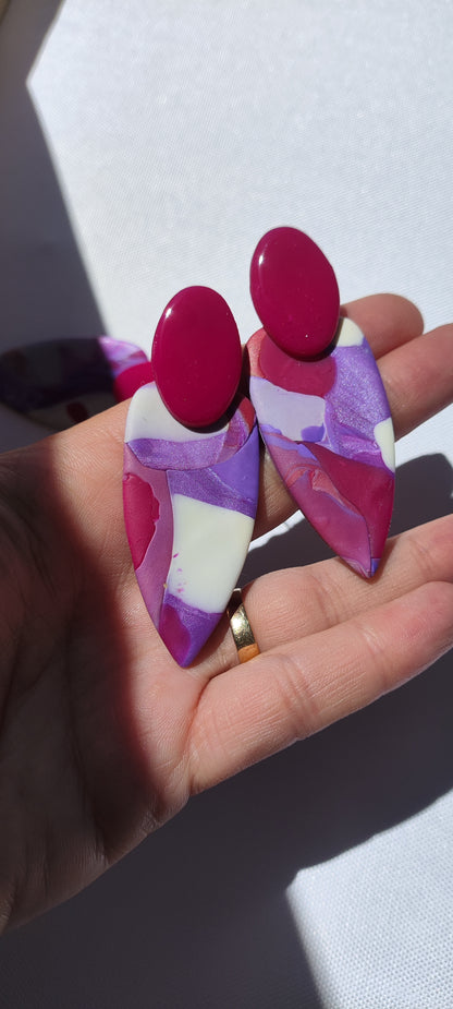 MACA degradado colores lila, magenta, morado, crudo