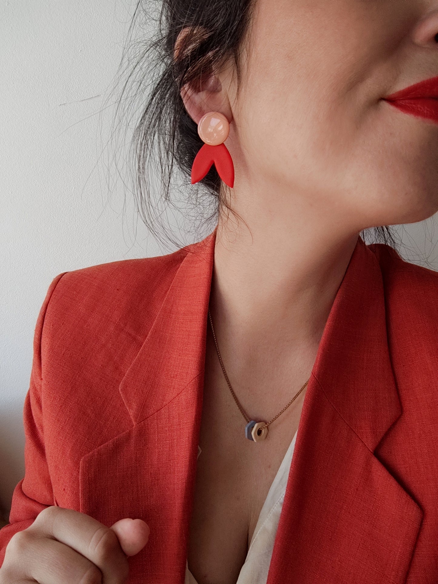 LUPE rojo y rosa