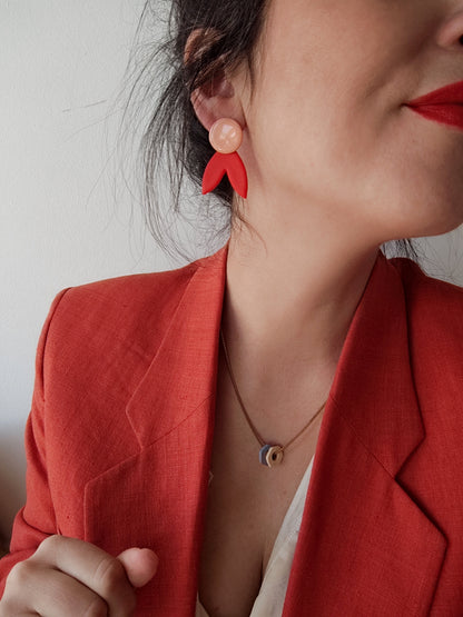 LUPE rojo y rosa
