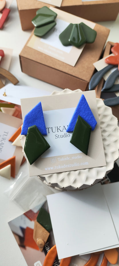 PACA verde oliva y azul intenso