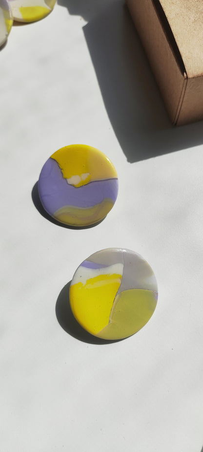 NOAH maxi morado, amarillo, crema