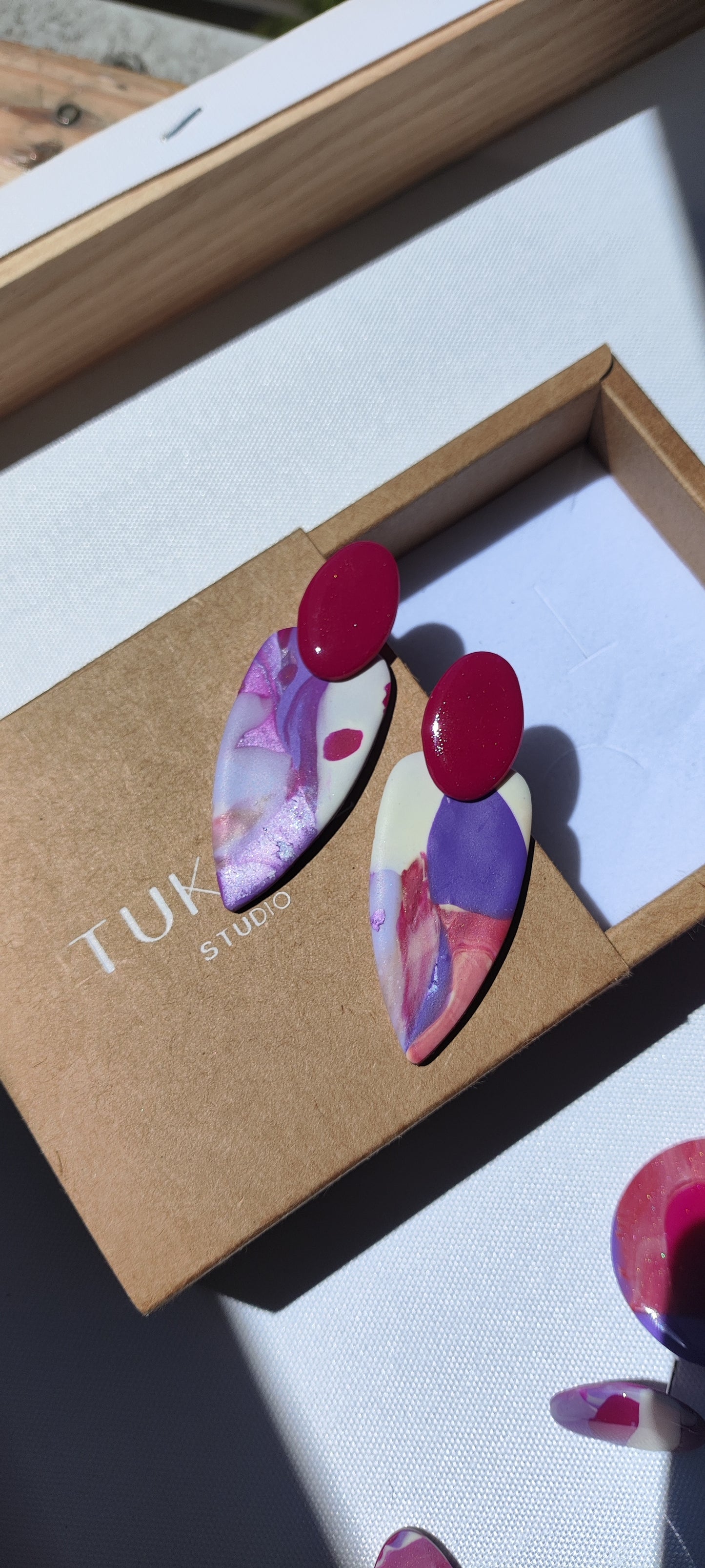 MACA degradado colores lila, magenta, morado, crudo