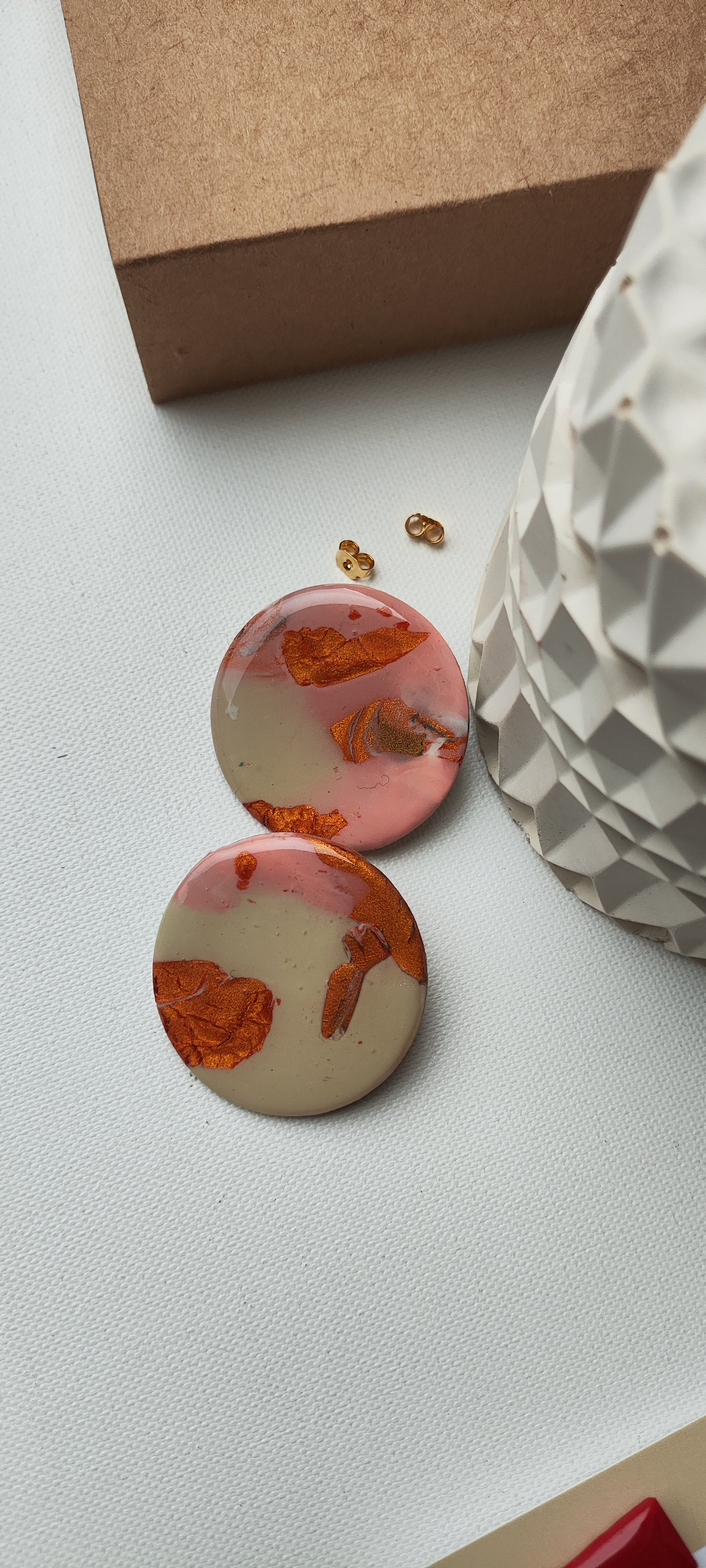 NOAH maxi degradado beige, cobre, rosa.