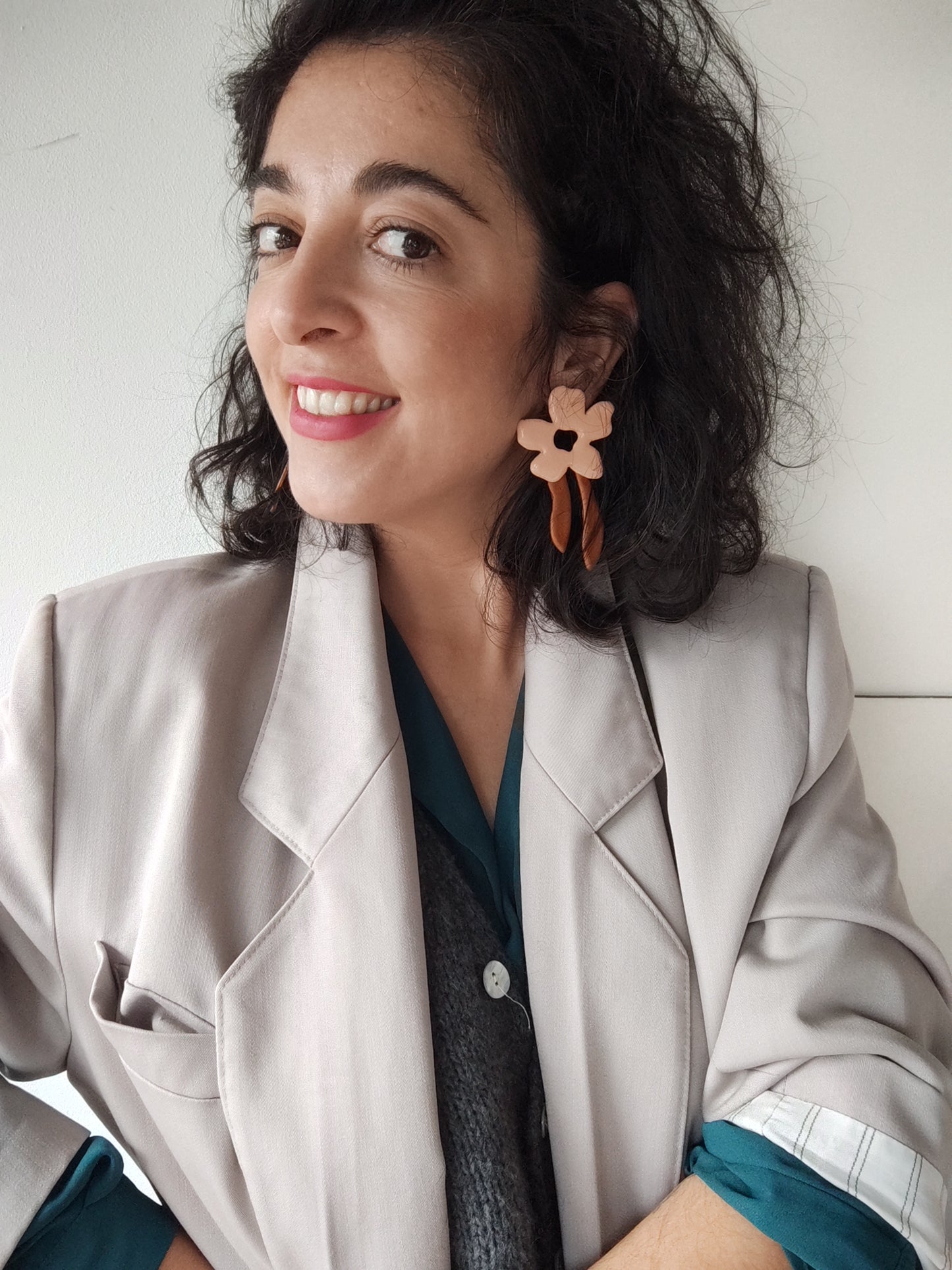 LUPITA XXL rosa peach y chocolate