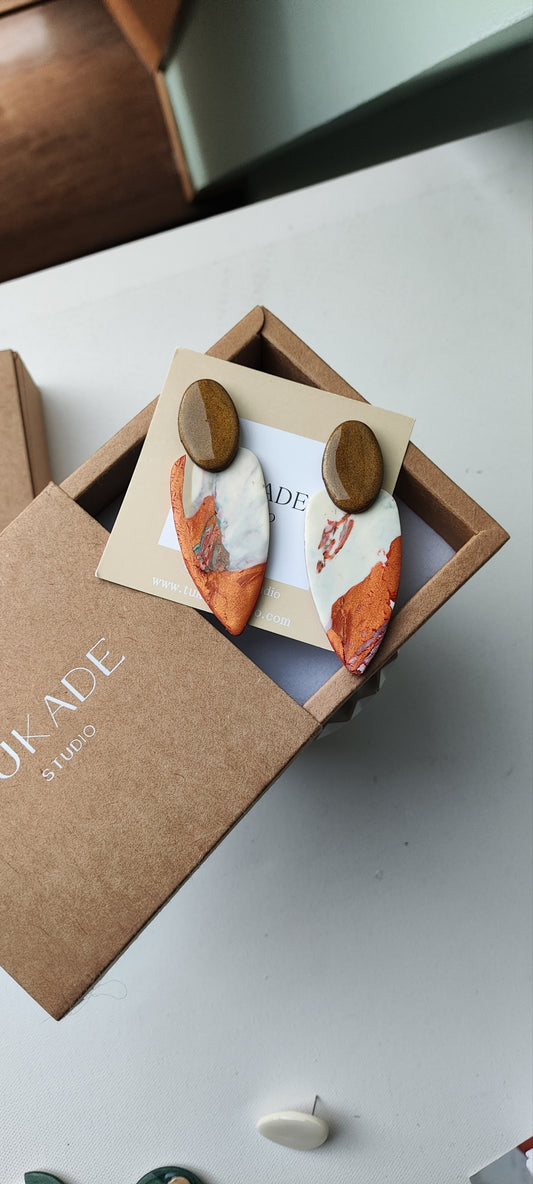 MACA cobre, crudo degradado y bronce.