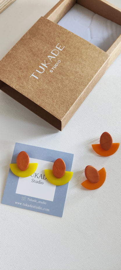 DOROTEA small mandarina-cobre y amarillo-cobre