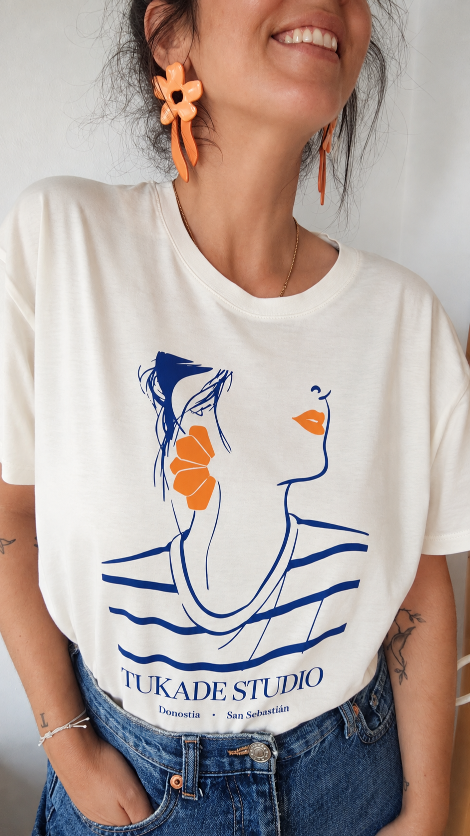 Camiseta Casiopea - Crudo natural